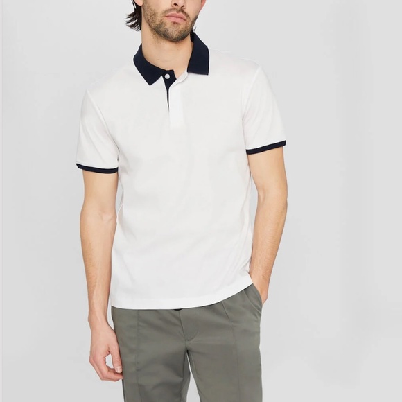Refined Short Sleeve Polo - New With Tags - NEVER WORN - Opal